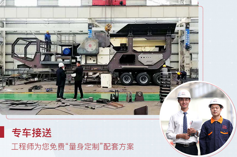 四組合、三組合移動(dòng)圓錐破碎機(jī)，紅星為您免費(fèi)定制