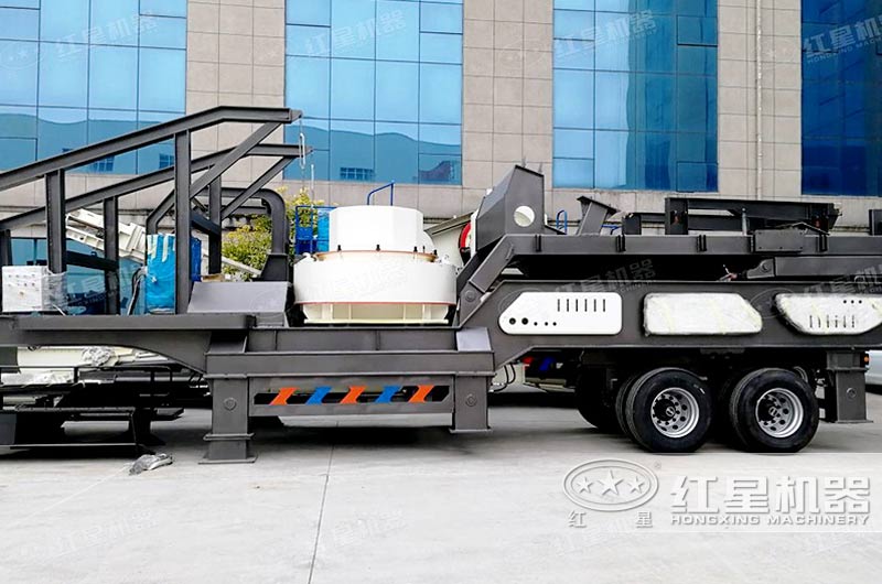 沖擊式車載制砂機(jī)，制砂級配合理